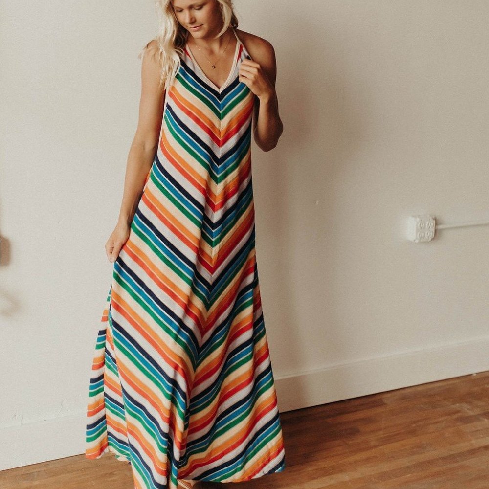 Judith March Terry Rainbow Maxi